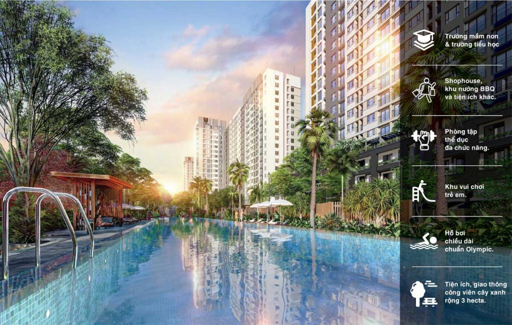 Tiện ích Căn hộ Picity High Park Quận 12