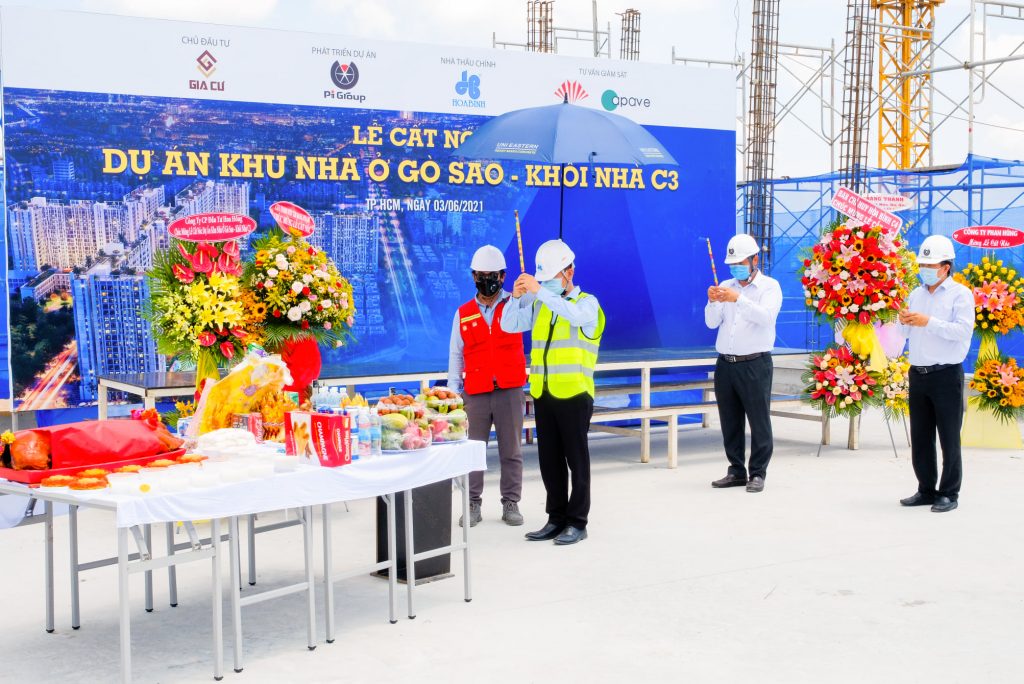 Lễ cất nóc Tòa tháp Park 3 Dự án Căn hộ Picity High Park