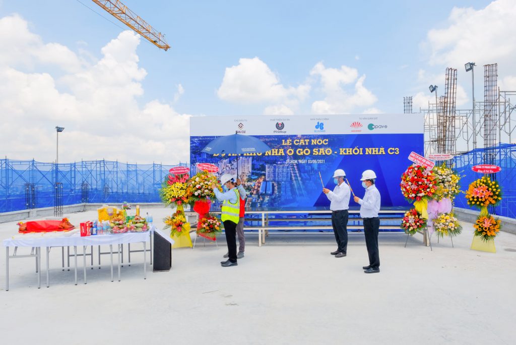 Lễ cất nóc Tòa tháp Park 3 Dự án Căn hộ Picity High Park