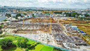 Hình ảnh Tiến độ thi công Dự án Picity High Park Quận 12 vào tháng 05 năm 2020